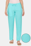 Coucou Woven Pyjama - Blue Radiance — thumbnail 1